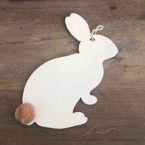 New Hand Painted Easter Bunny